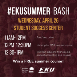 #EKUSummer Bash